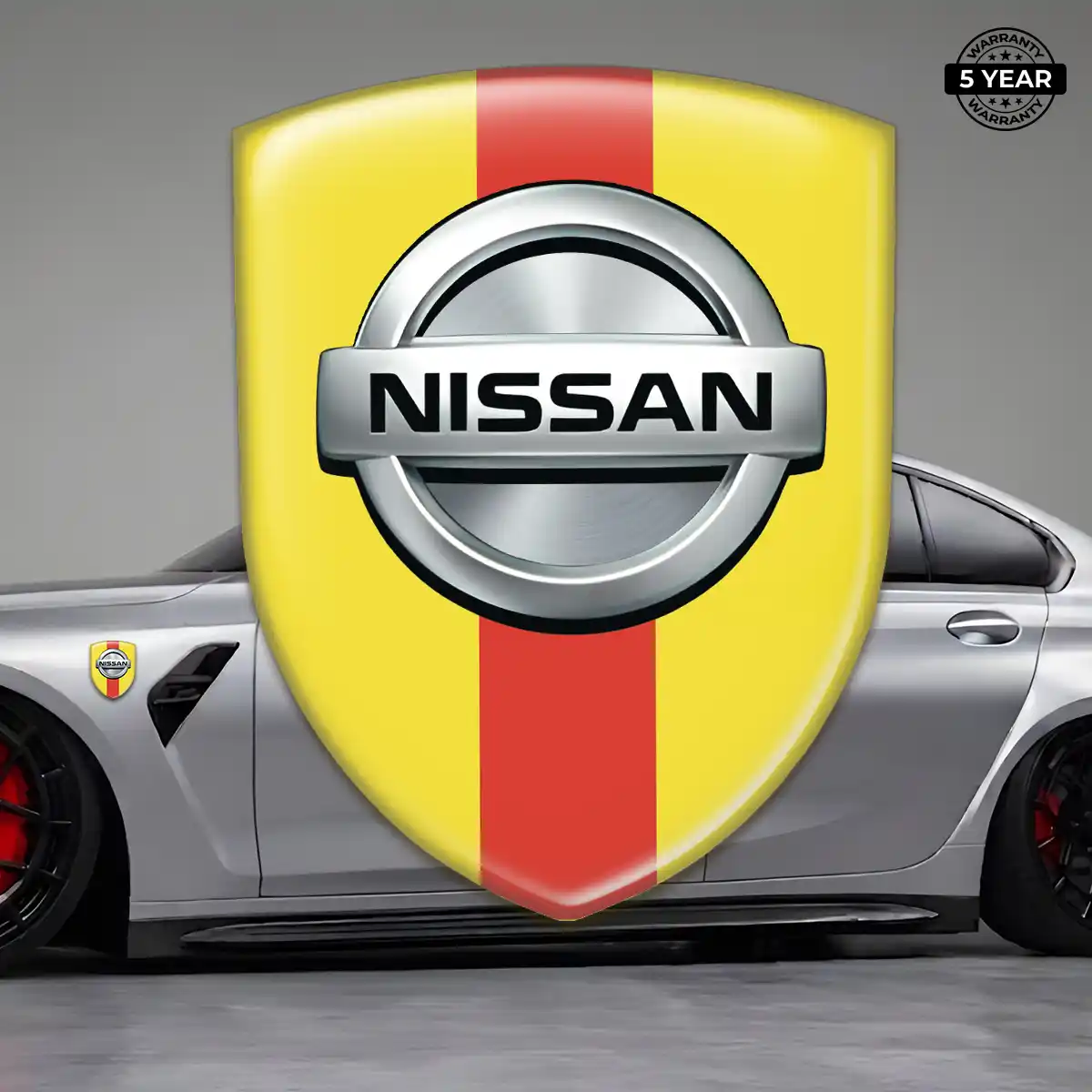 Nissan Car Emblem Overlay Resin Luxe