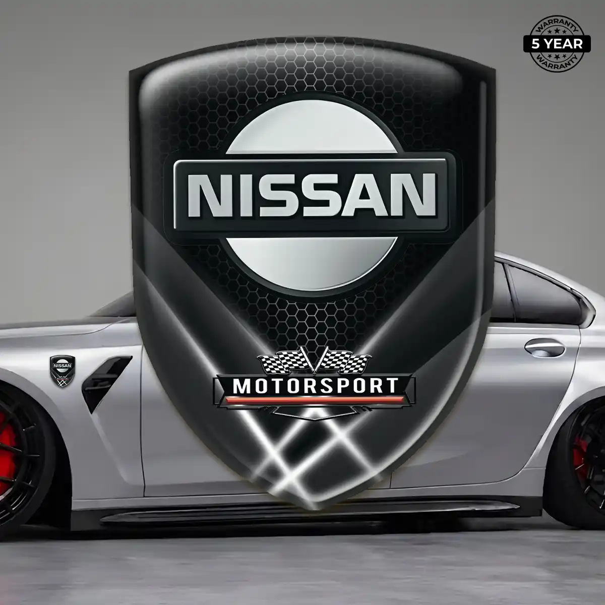 Nissan Car Emblem Overlay Signature Grade