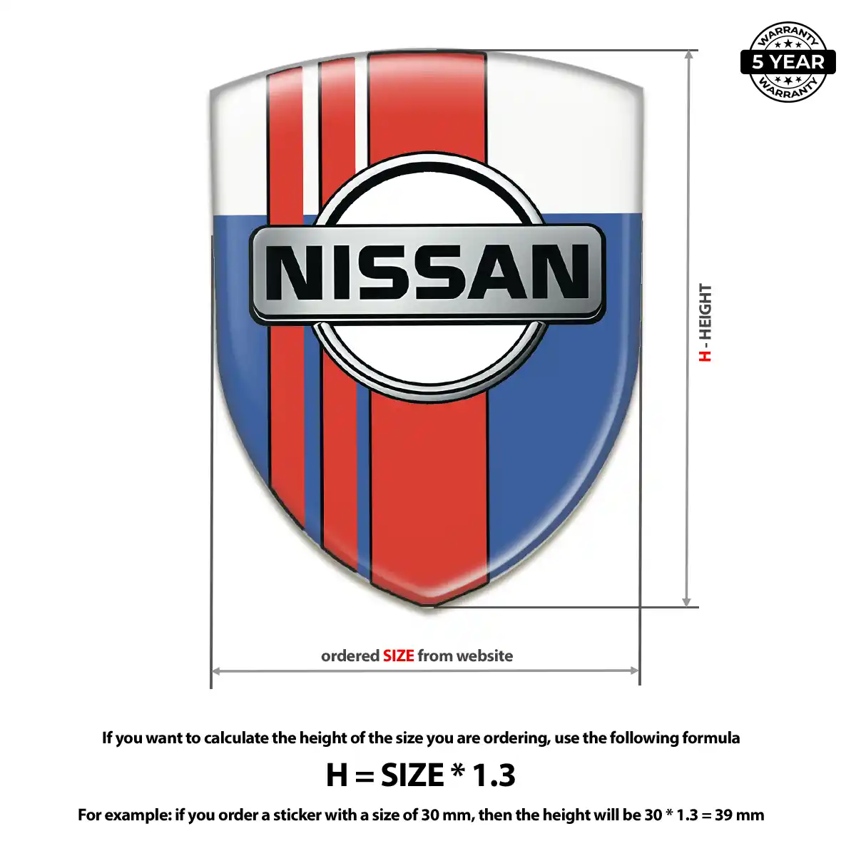 Nissan Car Emblem Overlay Superior Craft