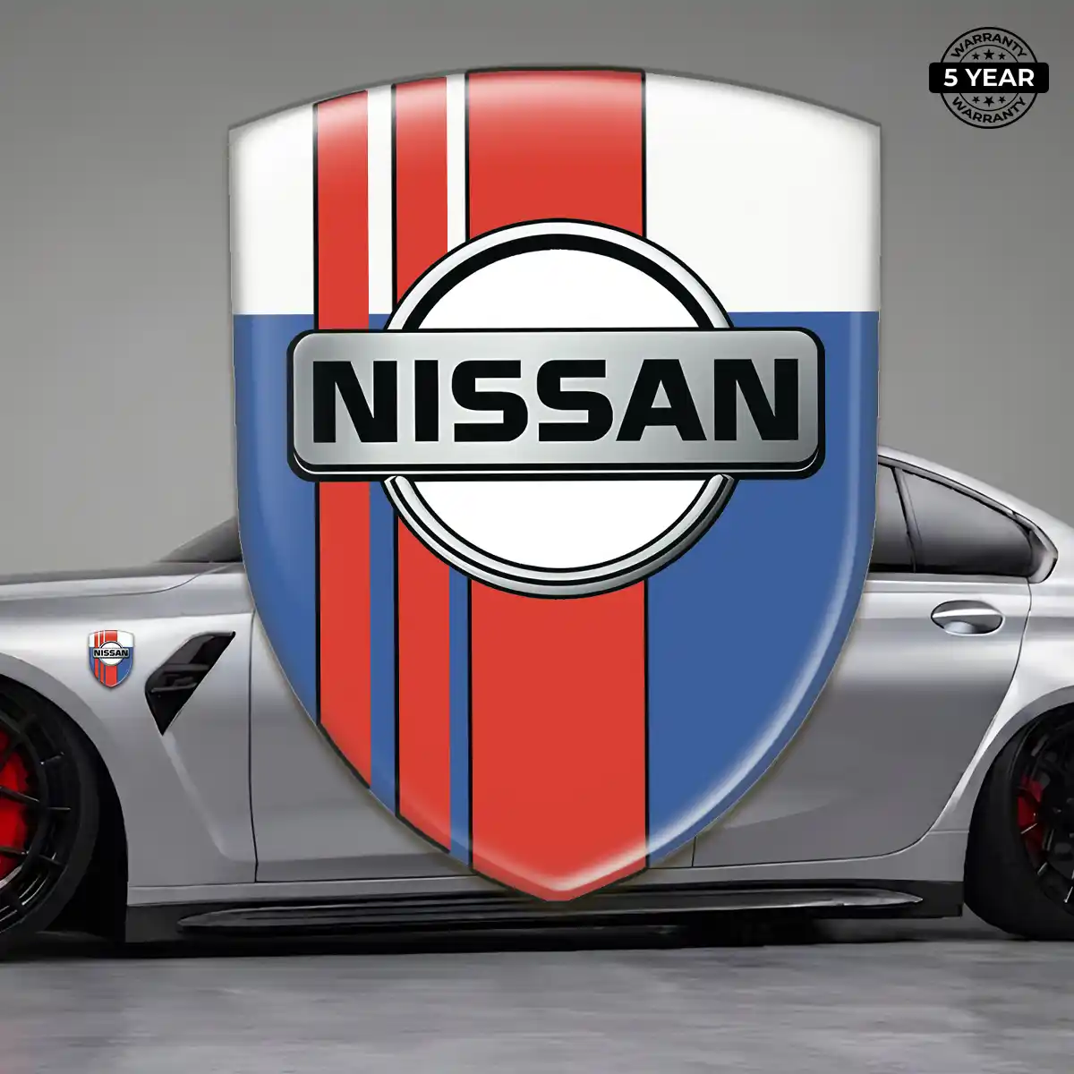 Nissan Car Emblem Overlay Superior Craft