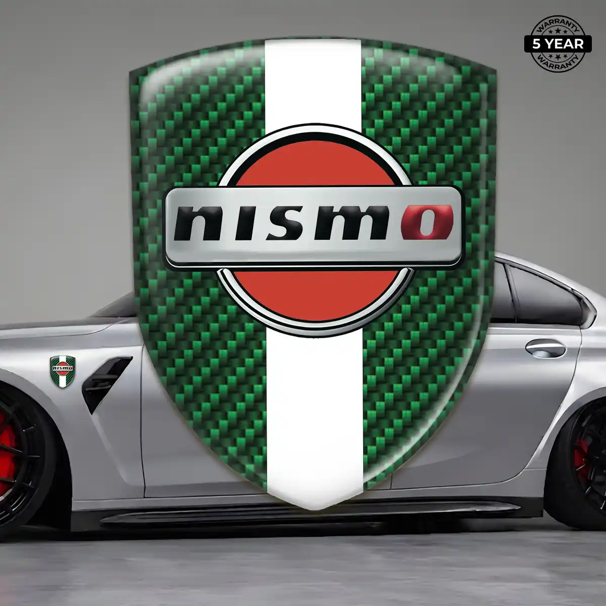 Nissan Car Emblem Sticker Cabin Style