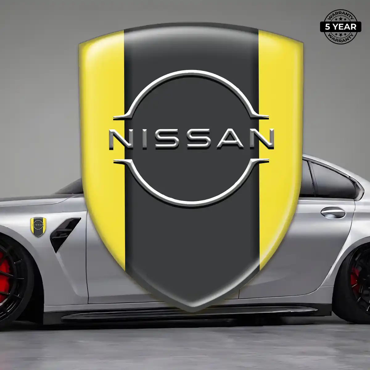 Nissan Car Emblem Sticker Deluxe Edition