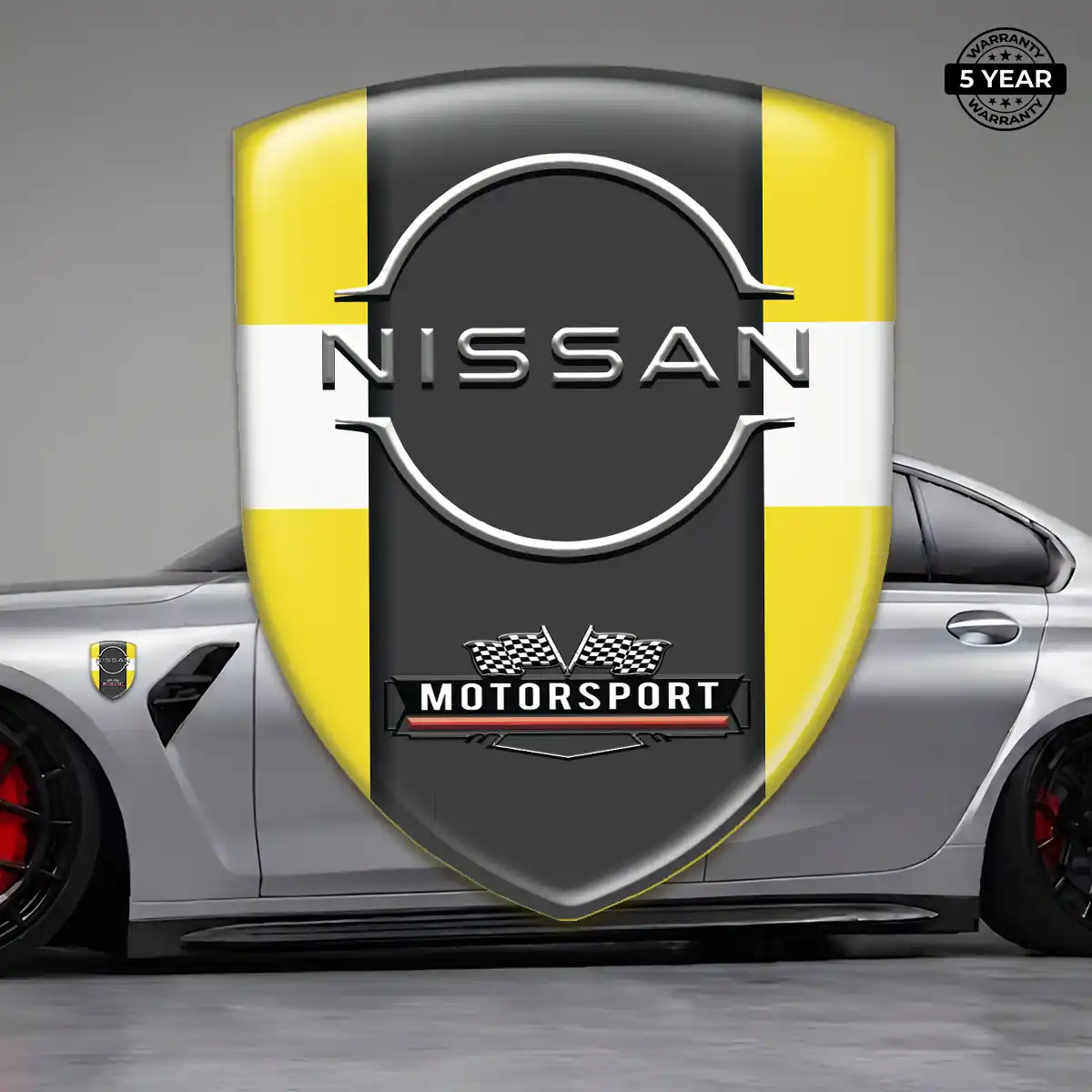 Nissan Car Emblem Sticker Elite Edition