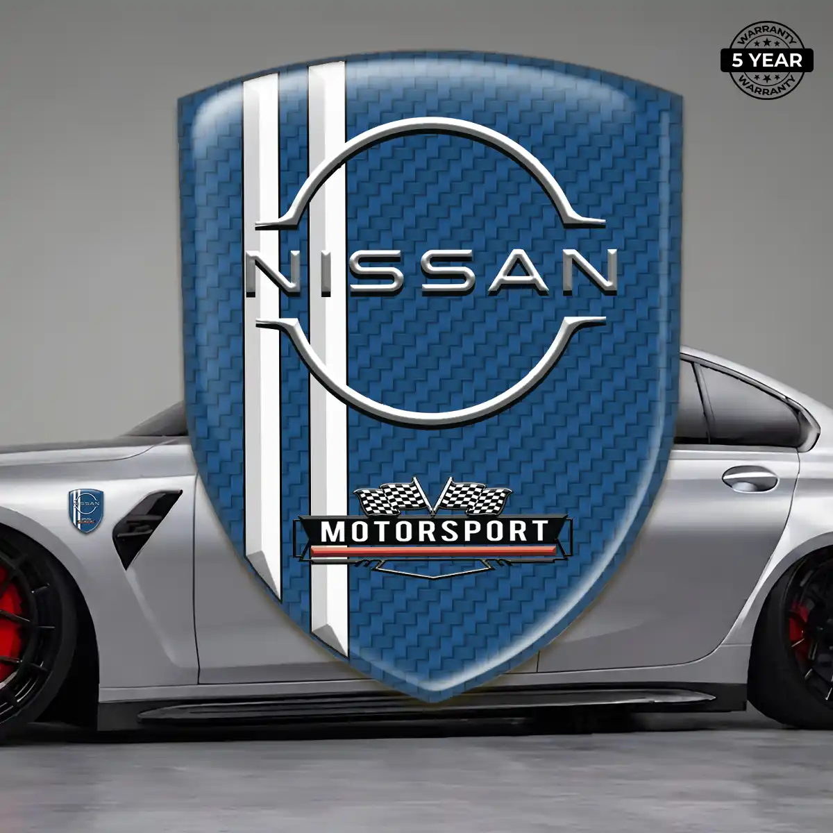 Nissan Car Emblem Sticker Interior Elegance