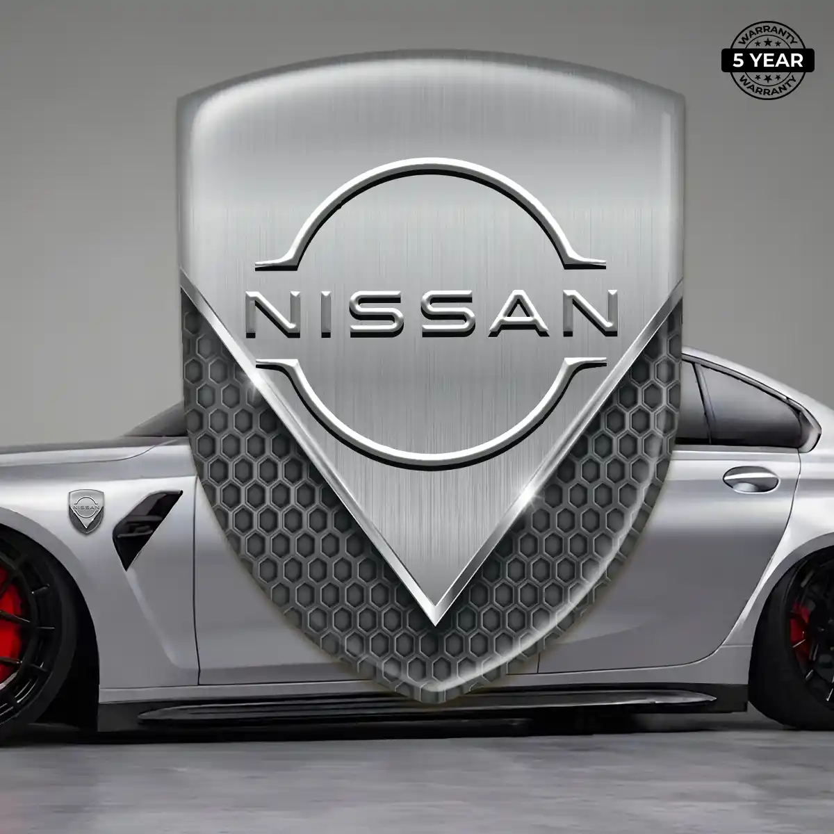 Nissan Car Emblem Sticker Interior Luxe