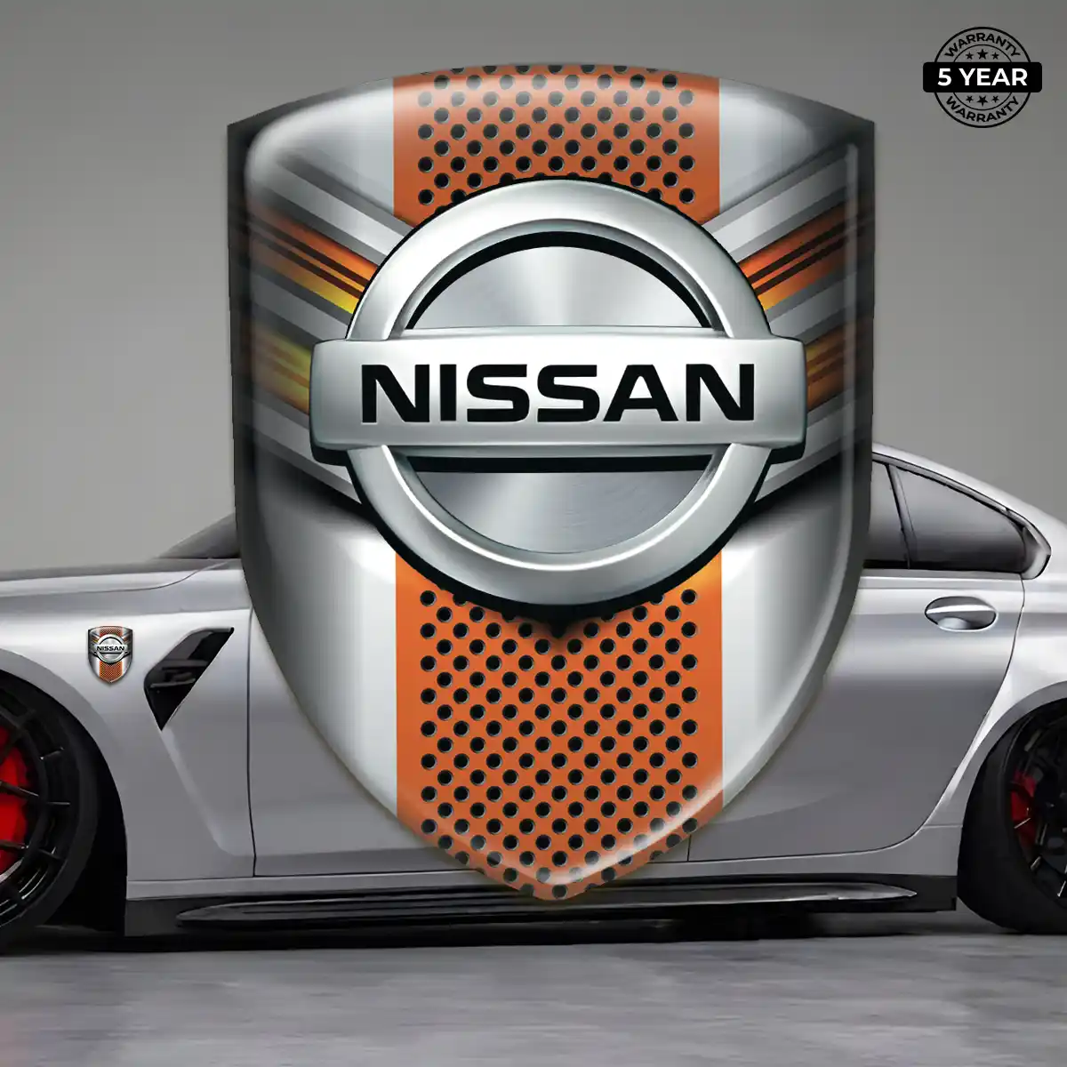 Nissan Car Emblem Sticker Opulent Line