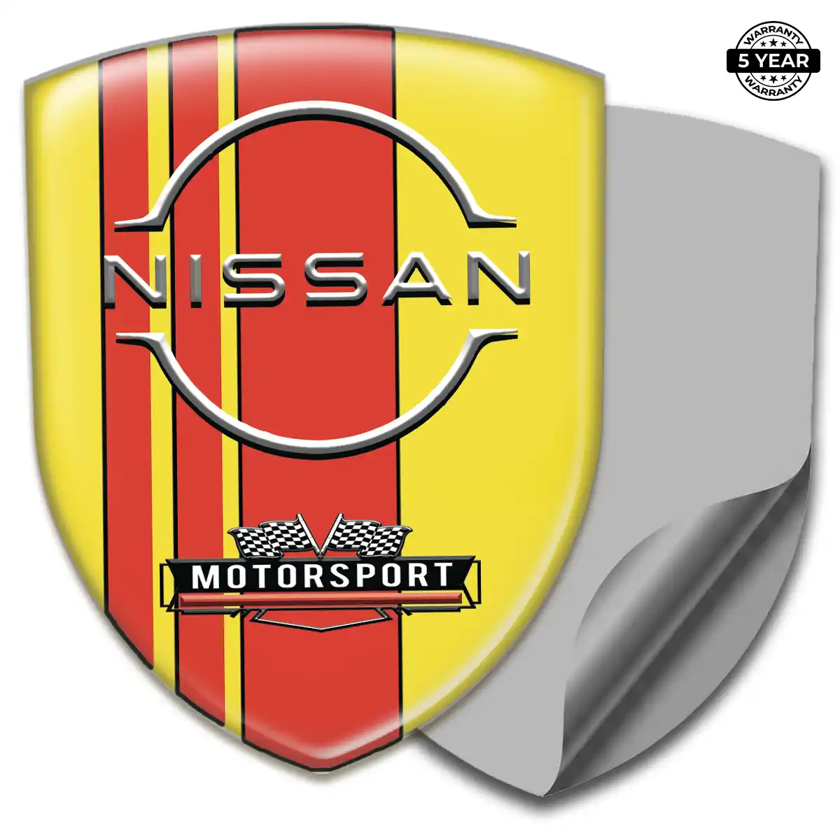 Nissan Car Emblem Sticker Premium Dome
