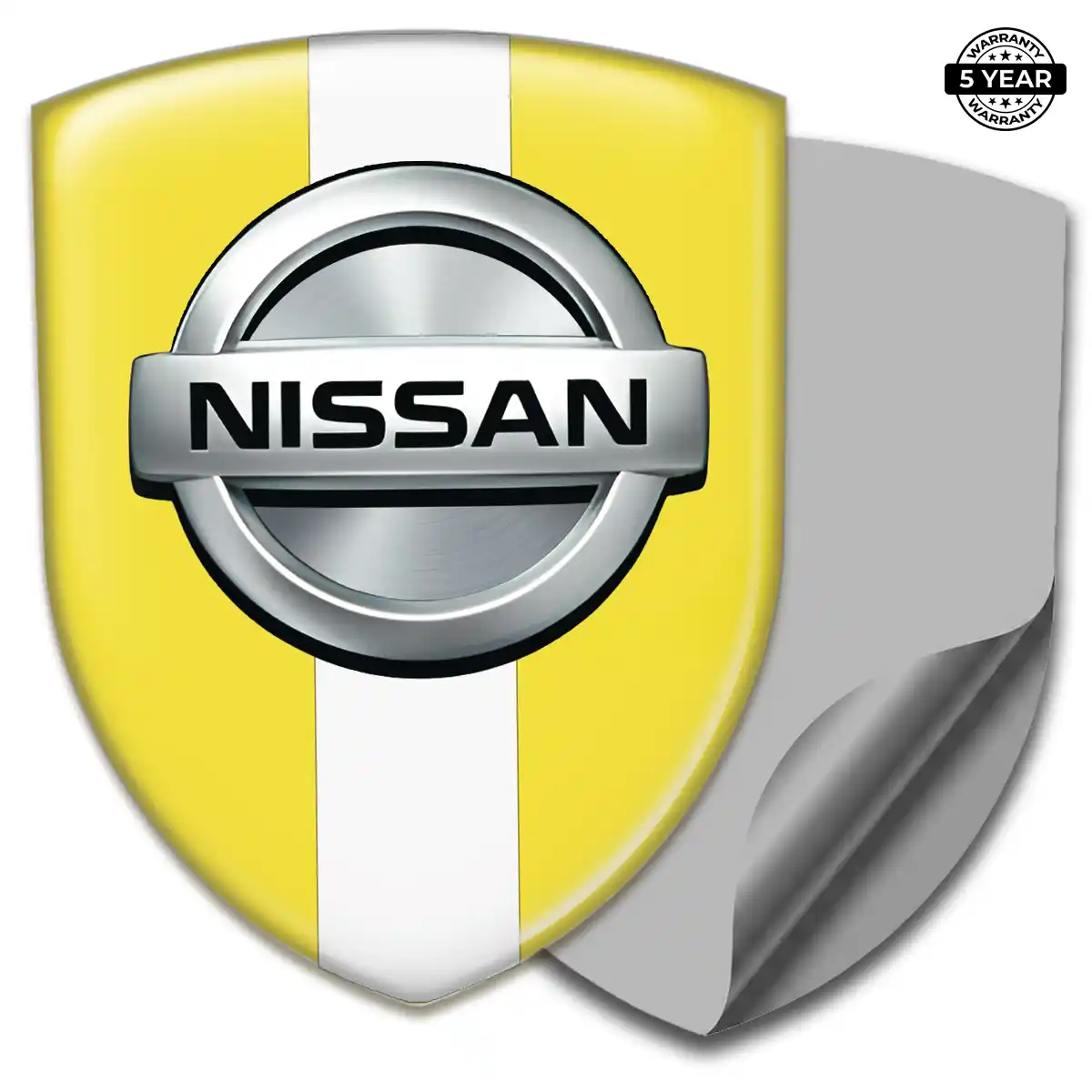 Nissan Car Emblem Sticker Refined Design