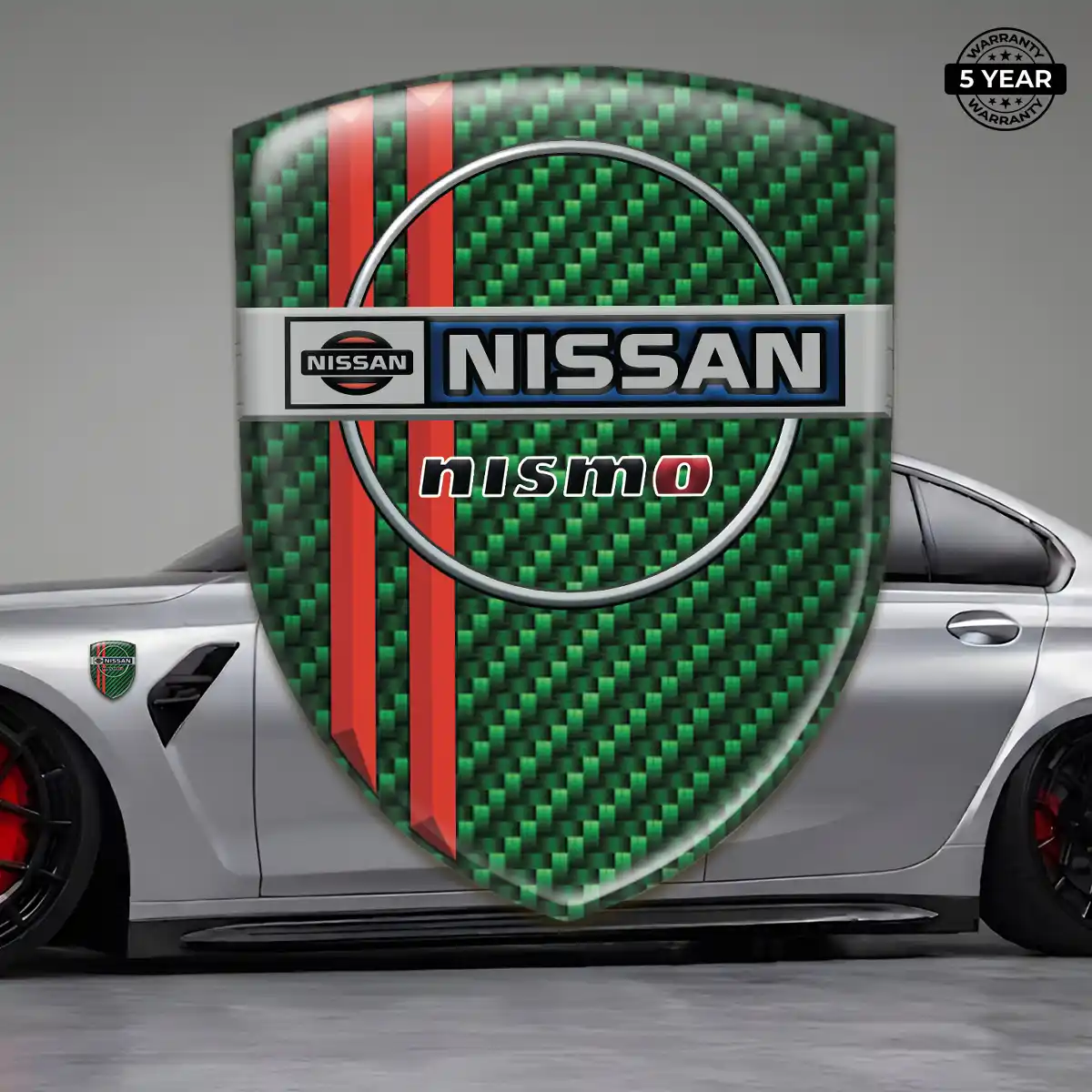 Nissan Car Emblem Sticker Resin Elite