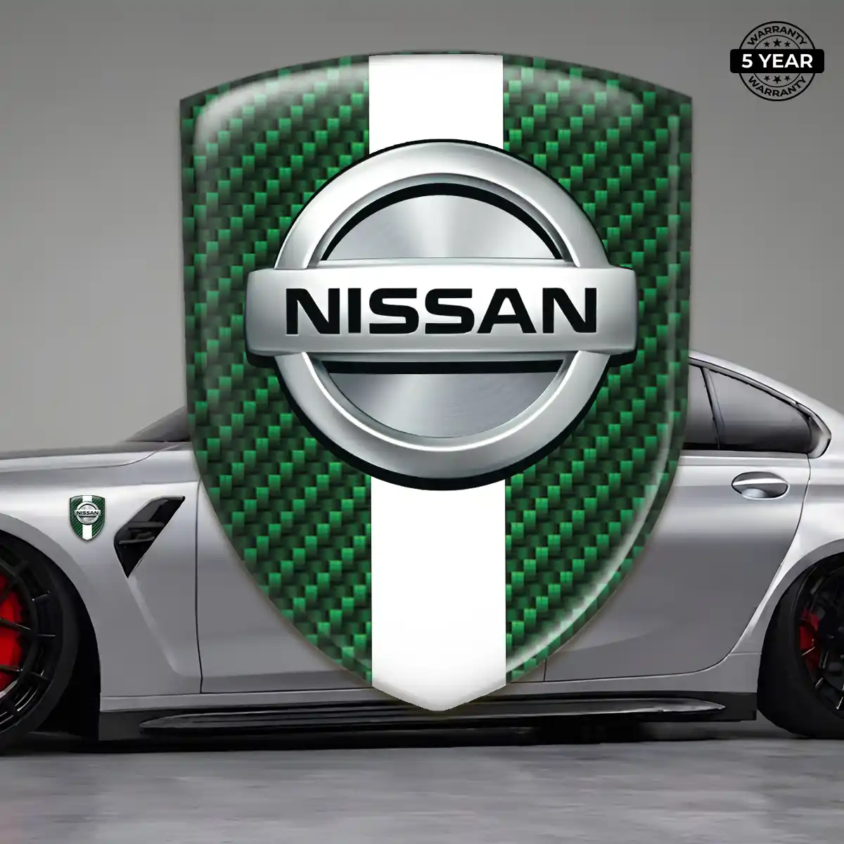 Nissan Car Emblem Sticker Signature Grade