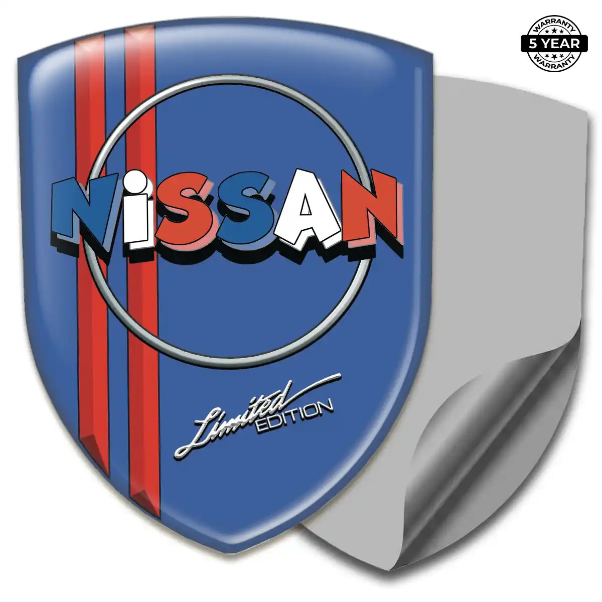 Nissan Car Emblem Sticker Sleek Style