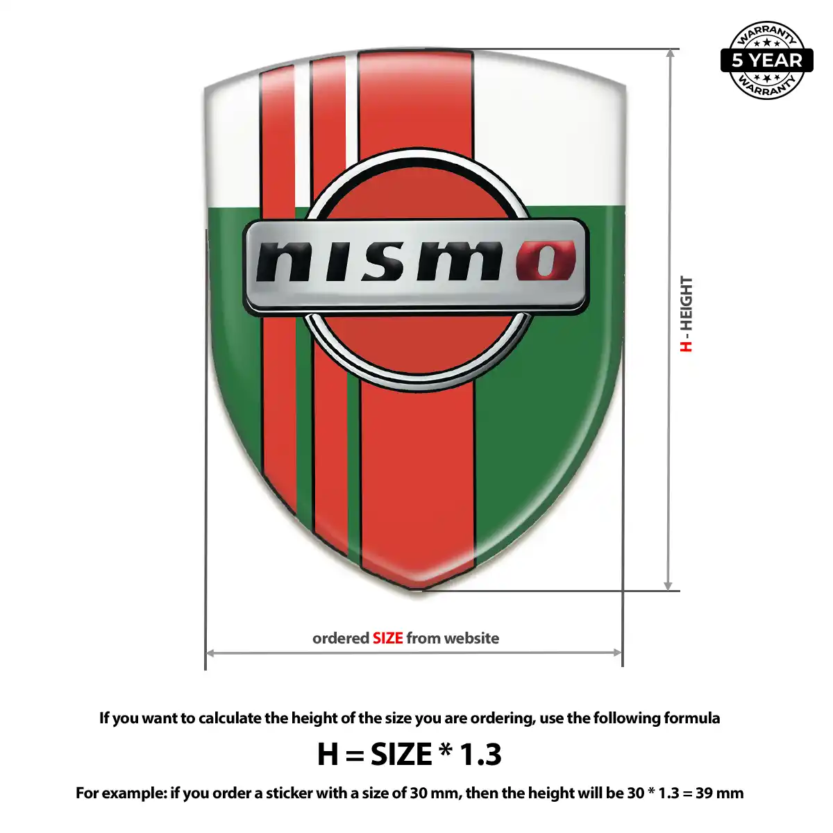 Nissan Car Logo Decal Elite Edition