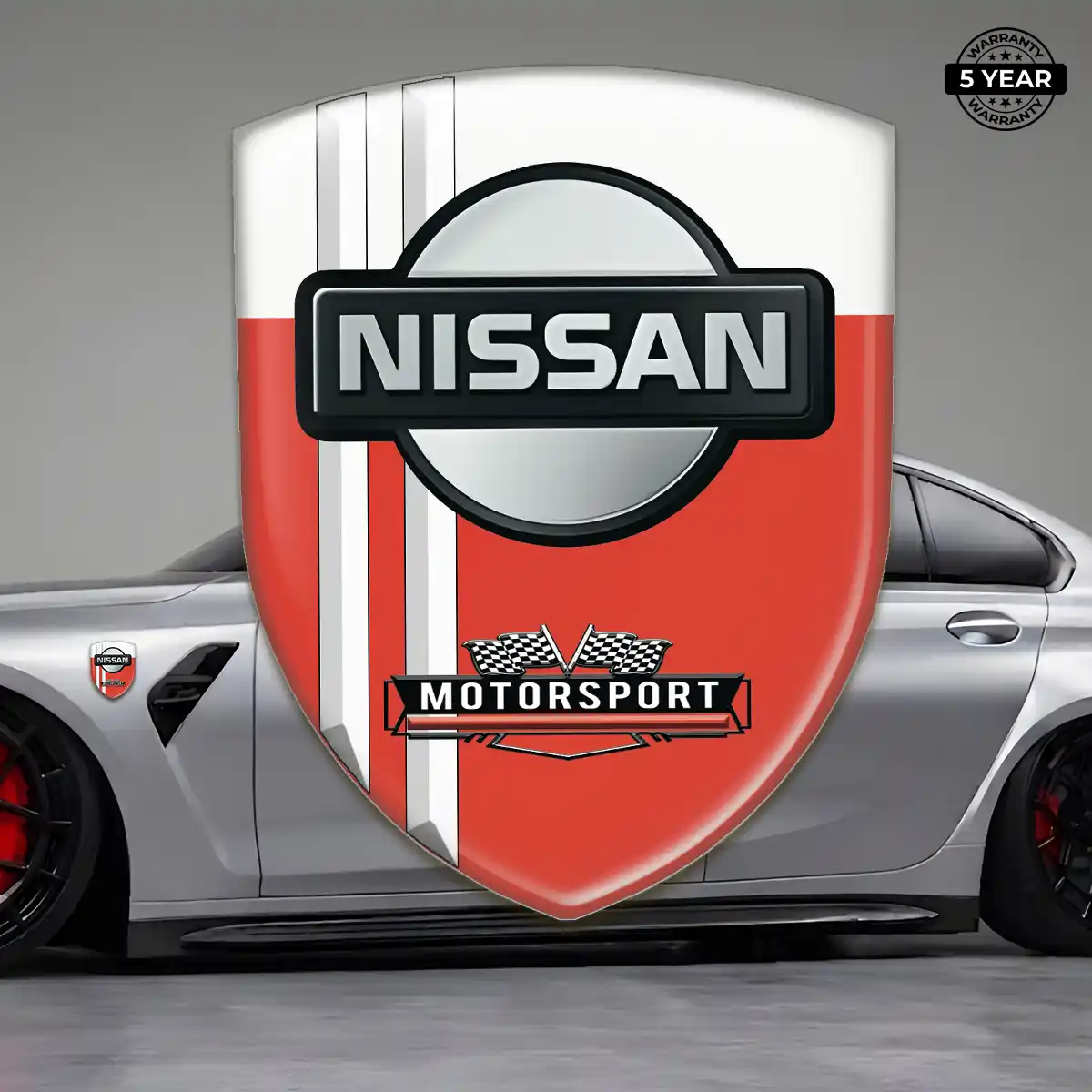 Nissan Car Logo Decal Interior Elegance