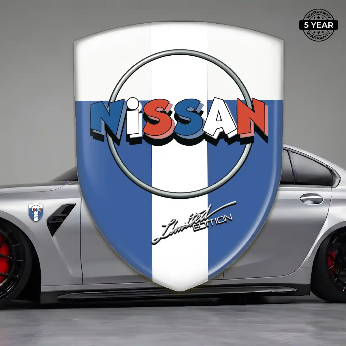 Nissan Car Logo Decal Opulent Line