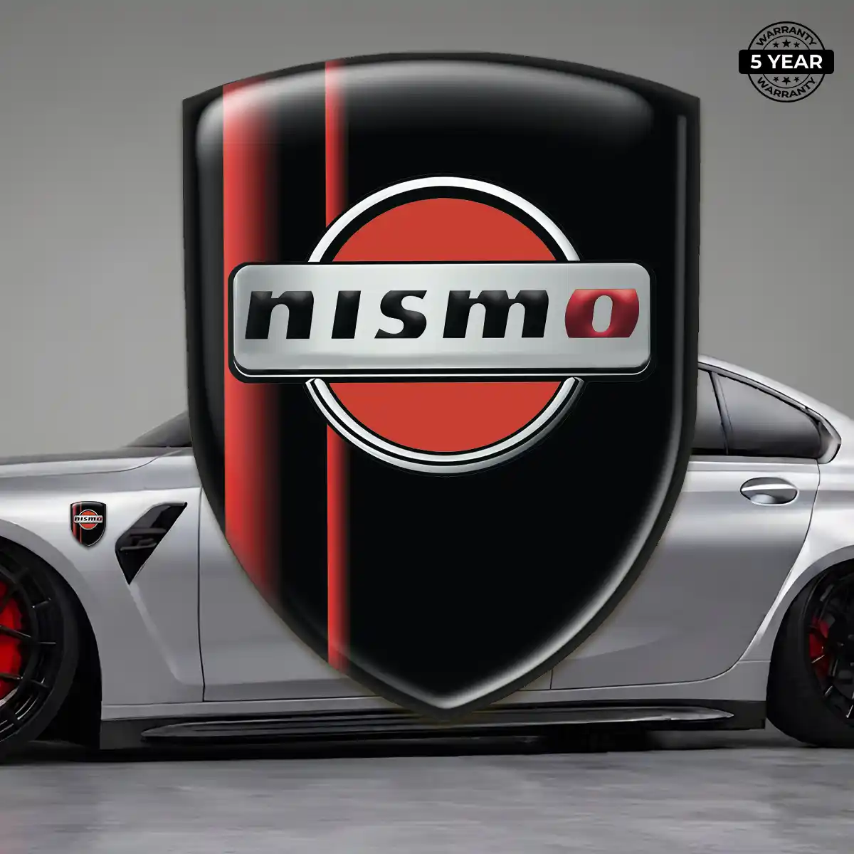 Nissan Car Logo Decal Premium Dome