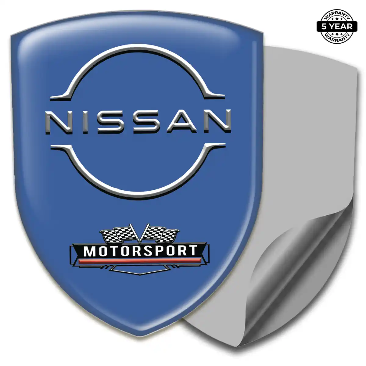 Nissan Car Logo Decal Resin Luxe