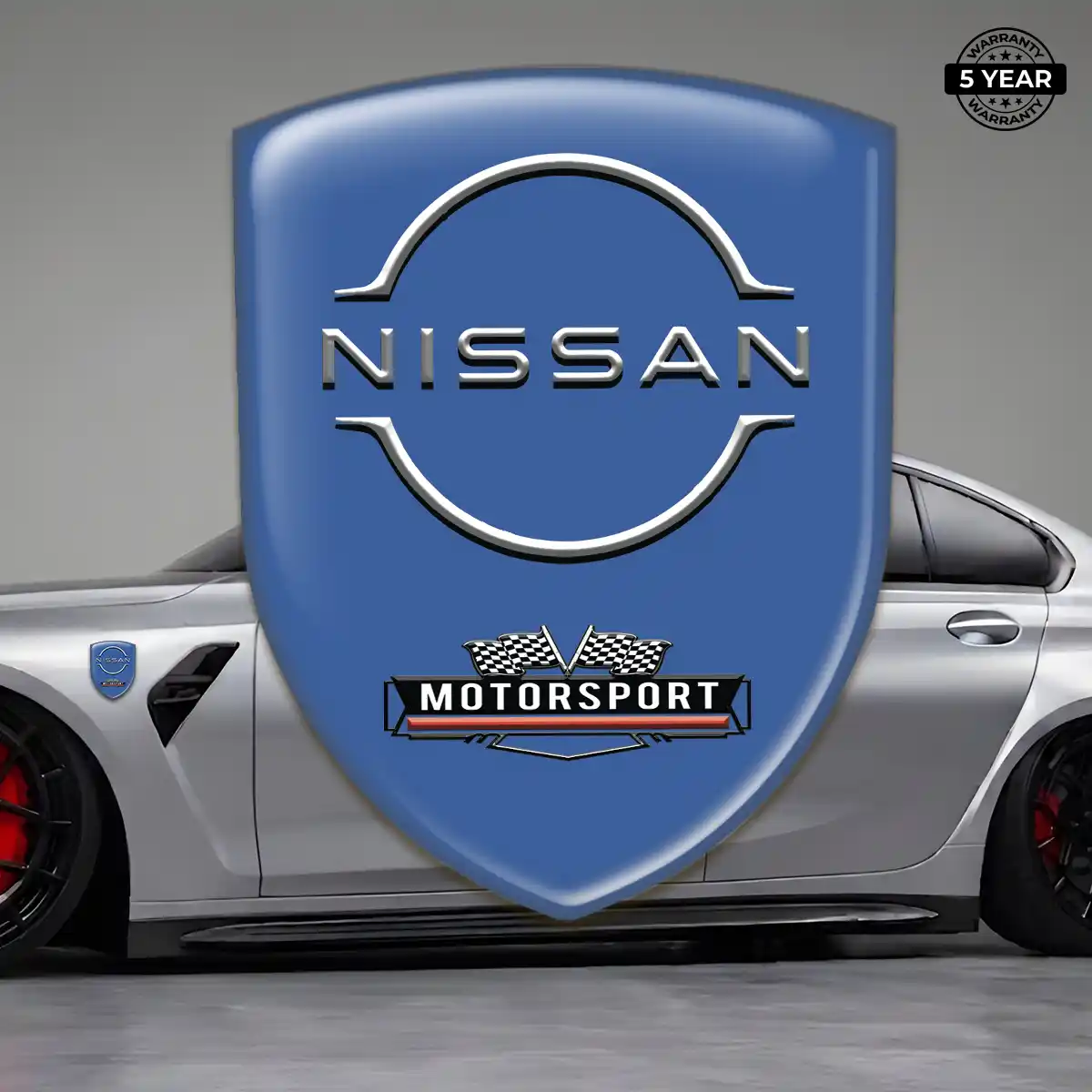Nissan Car Logo Decal Resin Luxe