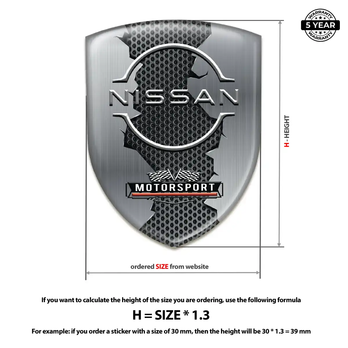 Nissan Car Logo Decal Street Tuning