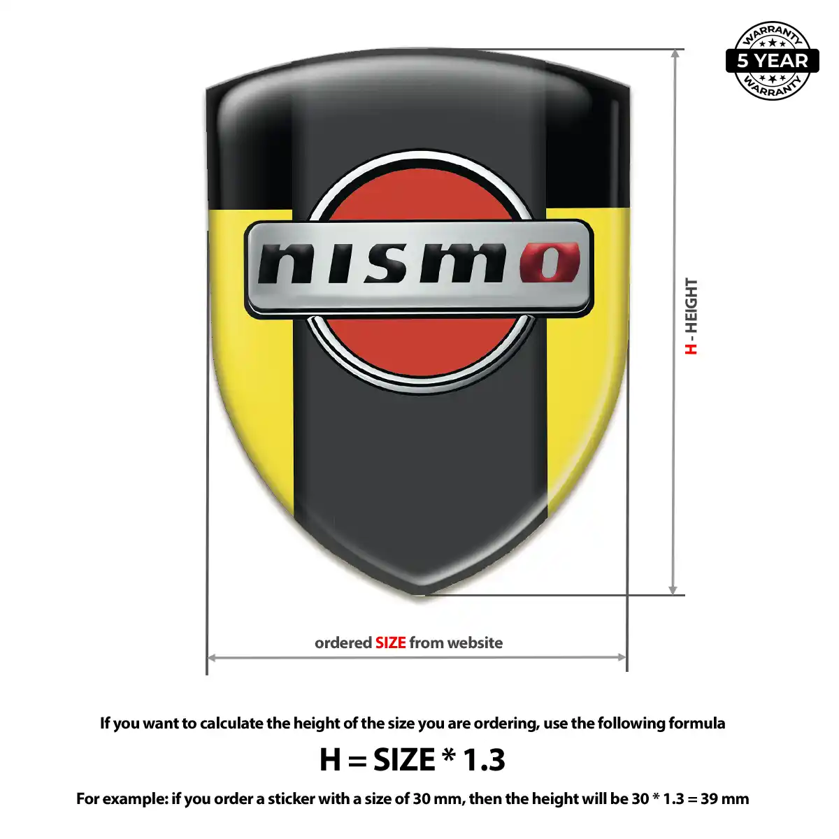 Nissan Crest Emblem Cabin Style