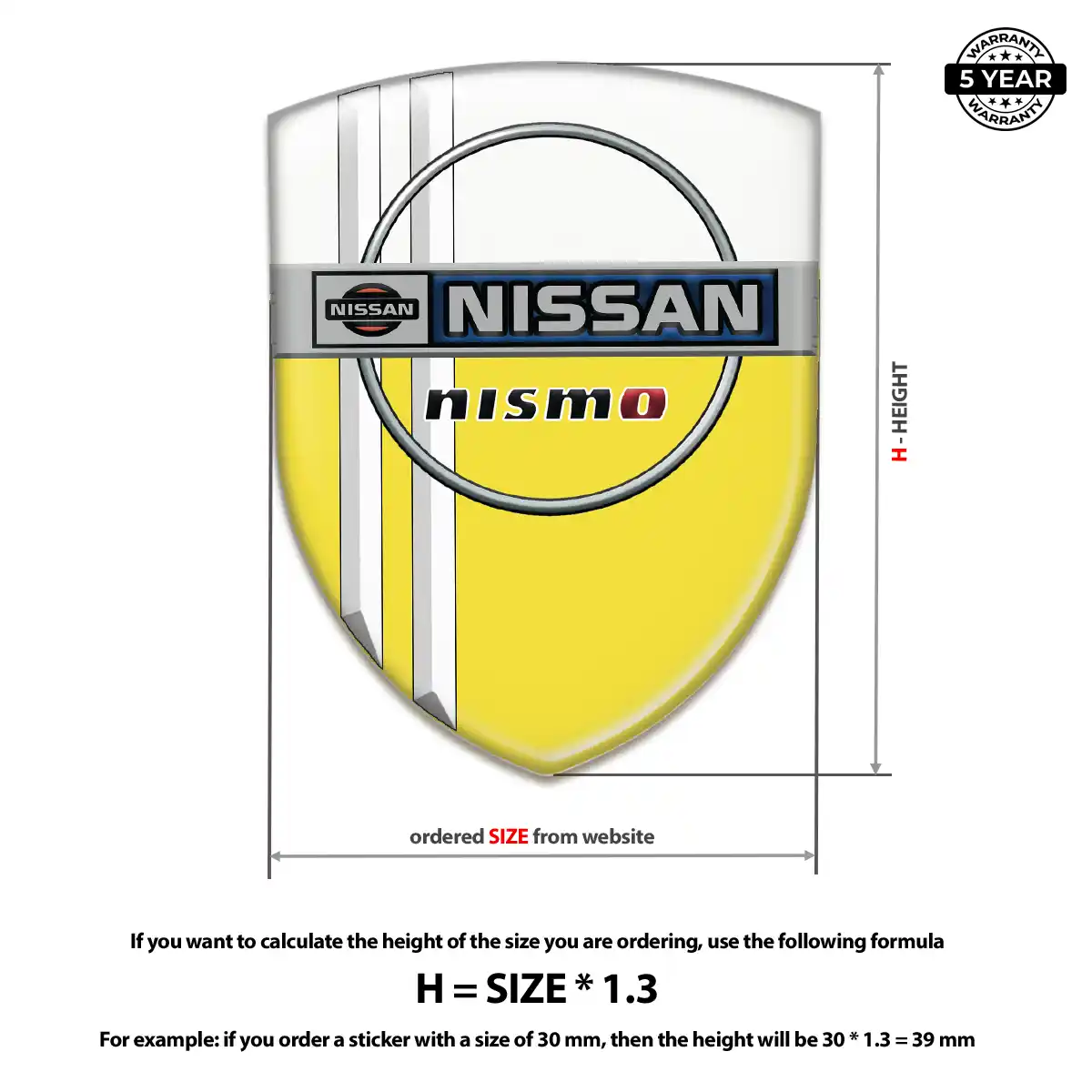 Nissan Crest Emblem Deluxe Edition