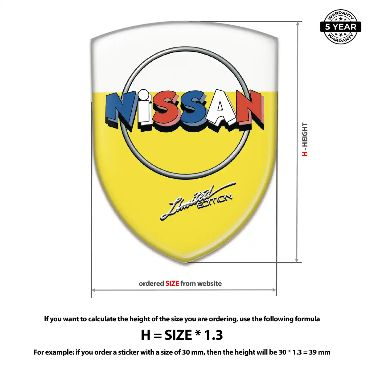 Nissan Crest Emblem Elite Edition