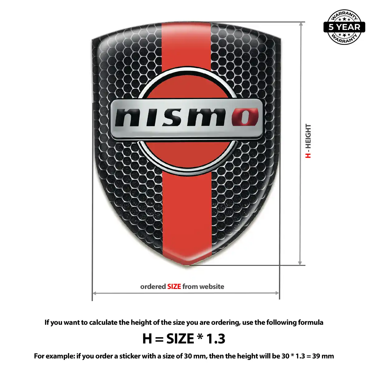 Nissan Crest Emblem Elite Finish
