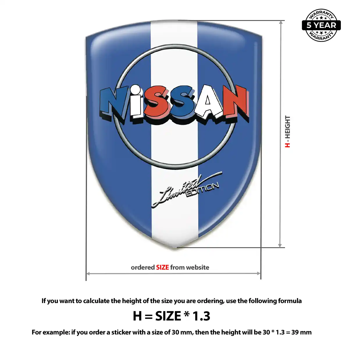 Nissan Crest Emblem Exclusive Series