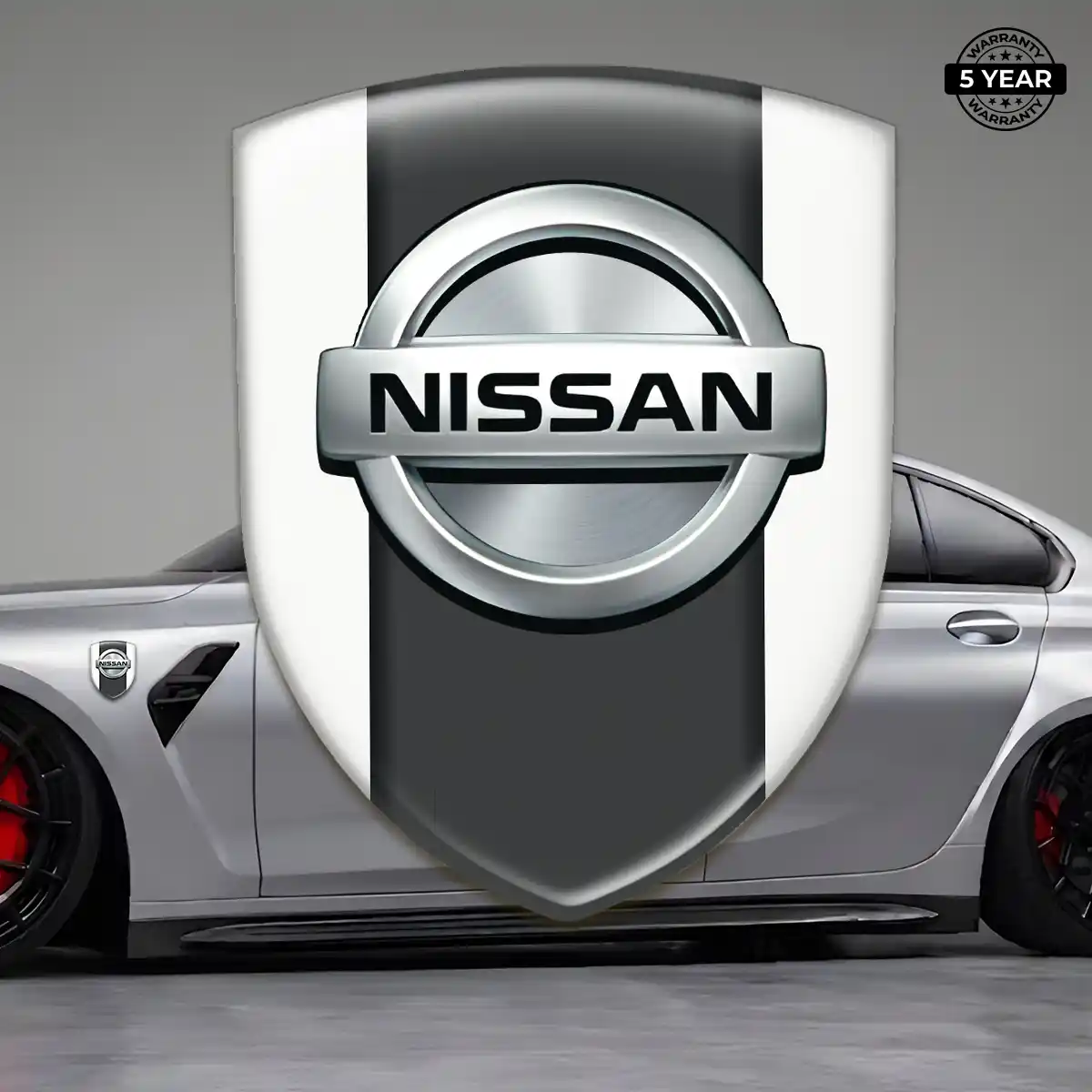 Nissan Crest Emblem Exterior Luxe
