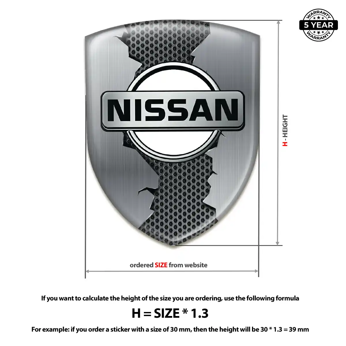 Nissan Crest Emblem Interior Luxe