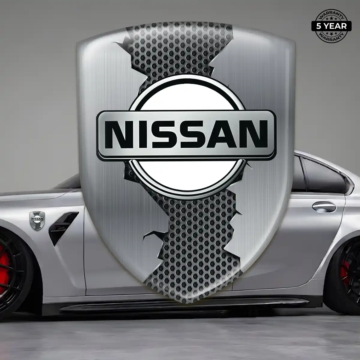Nissan Crest Emblem Interior Luxe