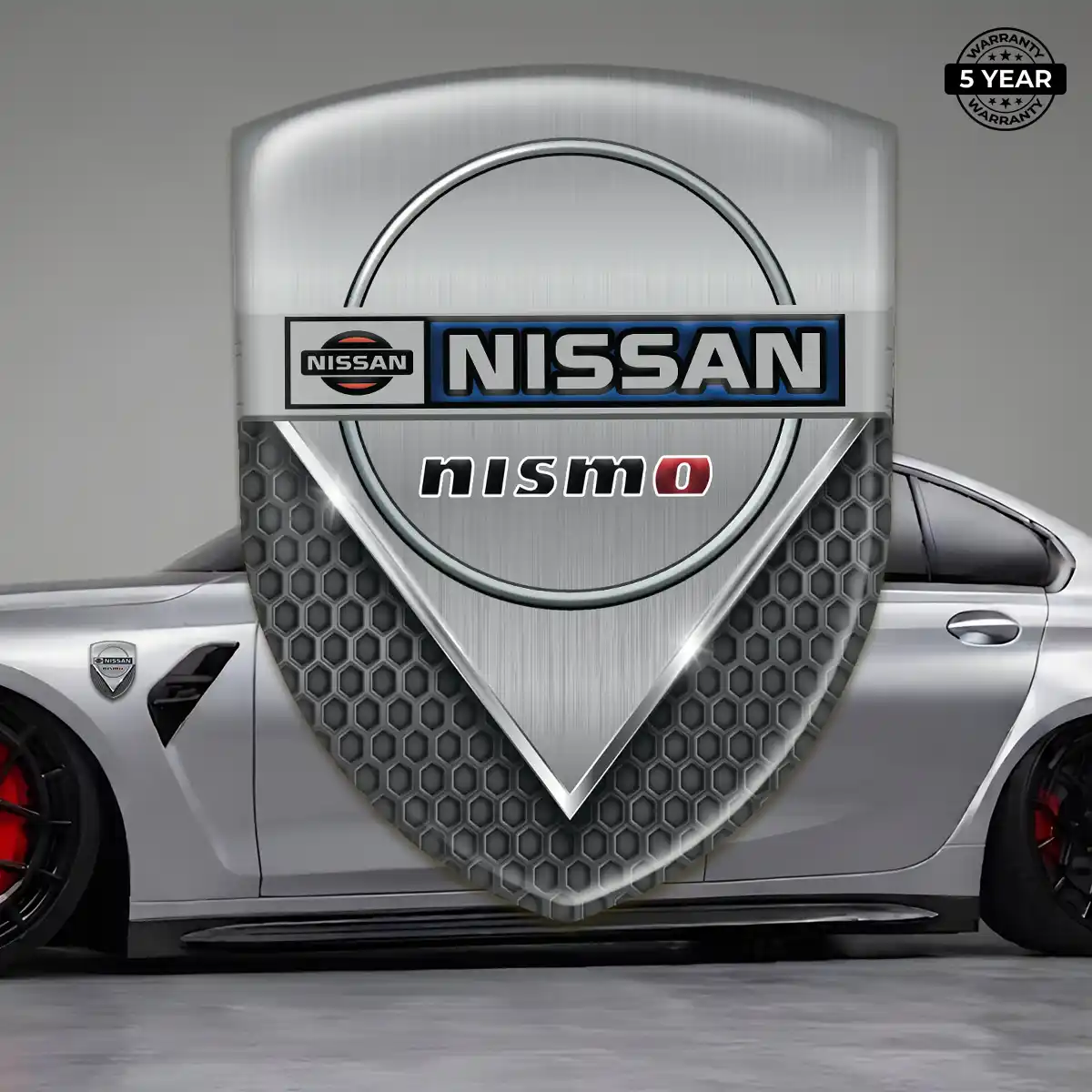 Nissan Crest Emblem Performance Style