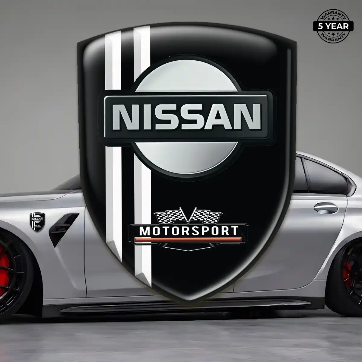 Nissan Crest Emblem Premium Dome