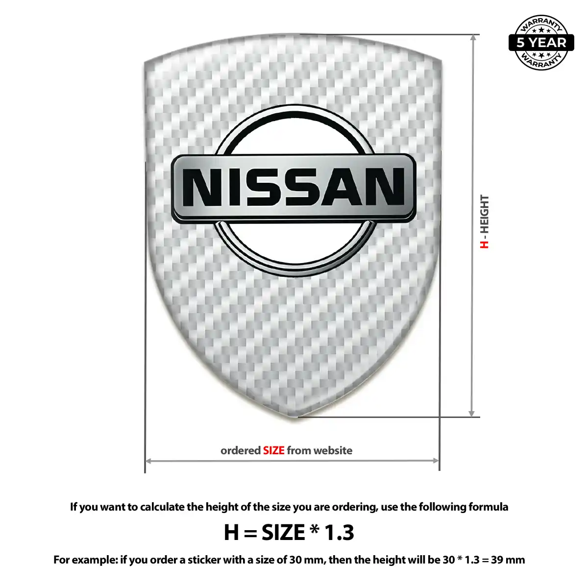 Nissan Crest Emblem Prestige Line