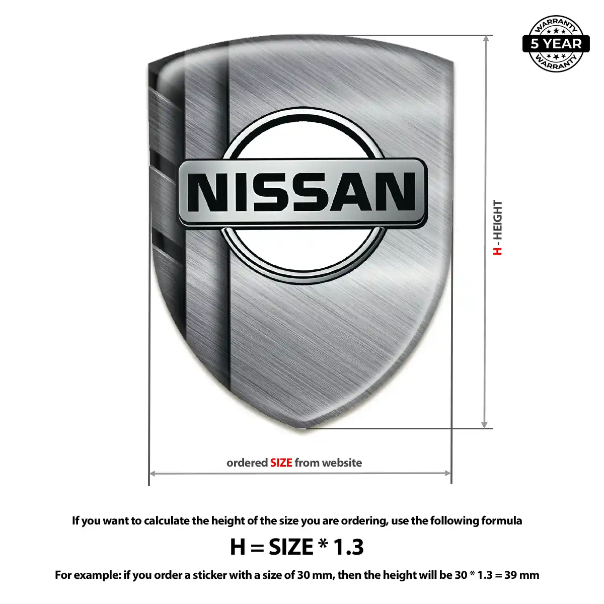 Nissan Crest Emblem Signature Grade