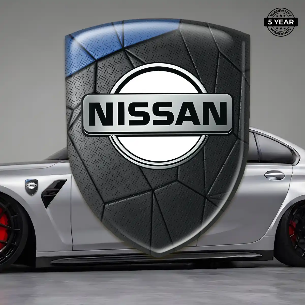 Nissan Crest Emblem Sleek Style