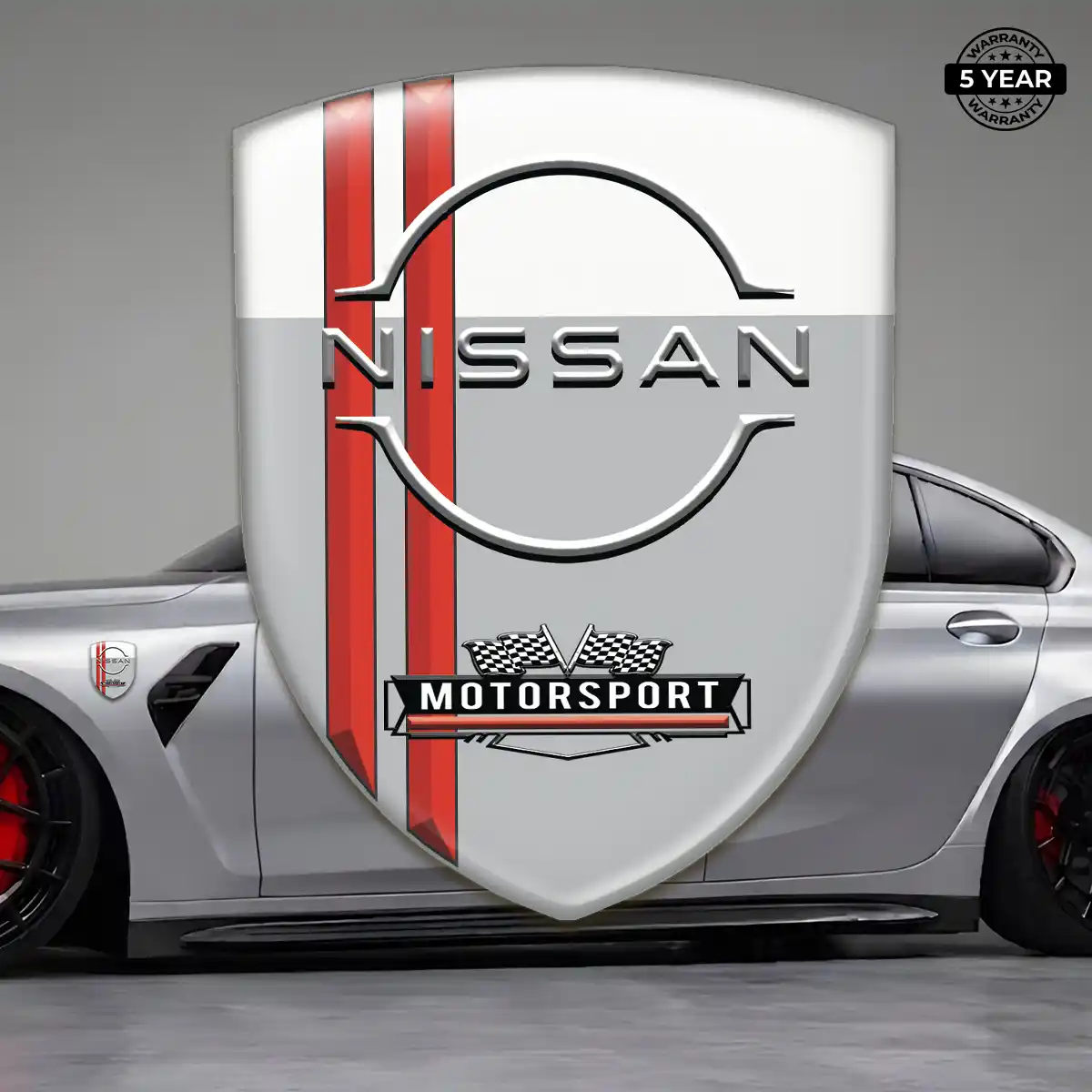 Nissan Crest Logo Emblem Deluxe Edition