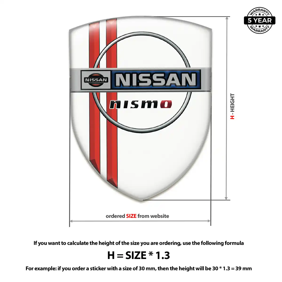 Nissan Crest Logo Emblem Exclusive Series