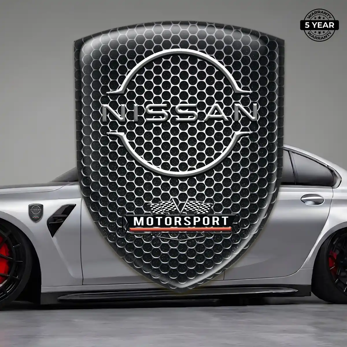 Nissan Crest Logo Emblem Interior Elegance