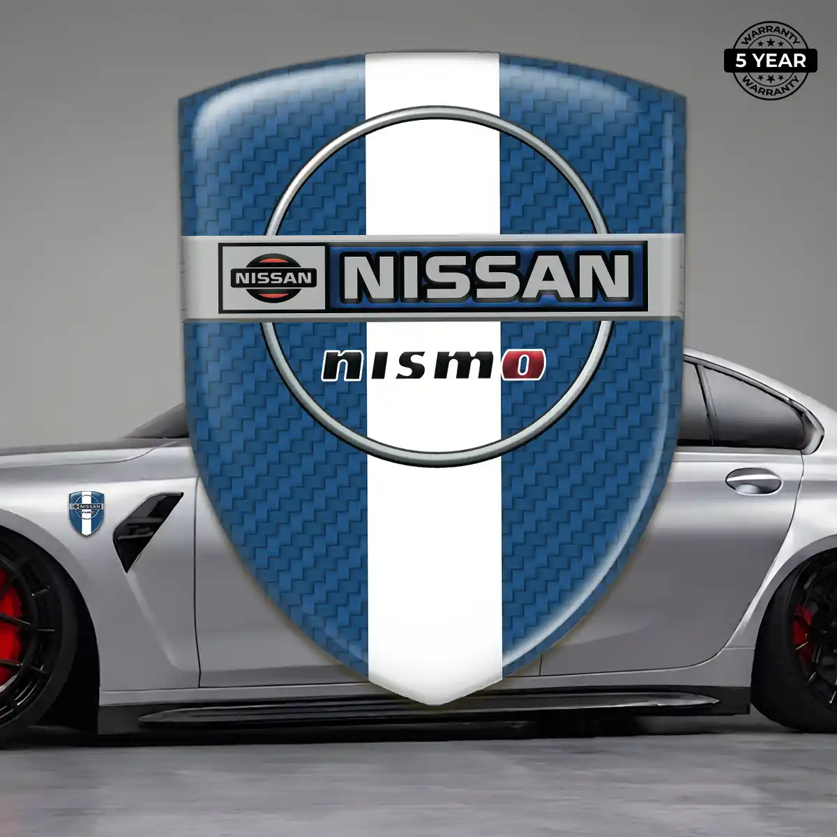 Nissan Crest Logo Emblem Interior Luxe