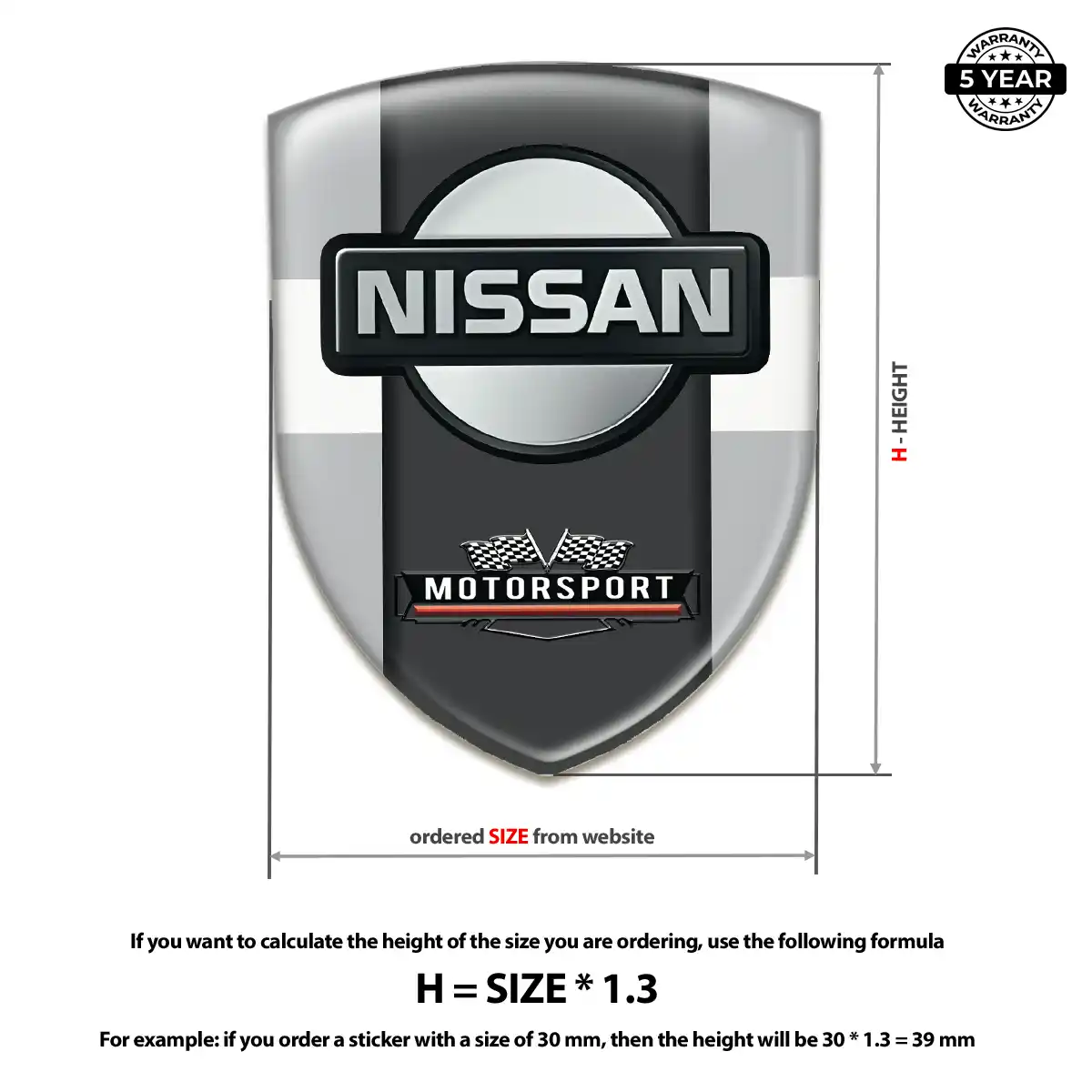 Nissan Crest Logo Emblem Noble Edition