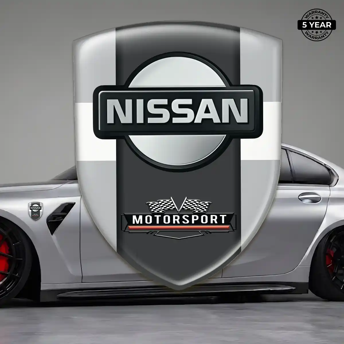 Nissan Crest Logo Emblem Noble Edition