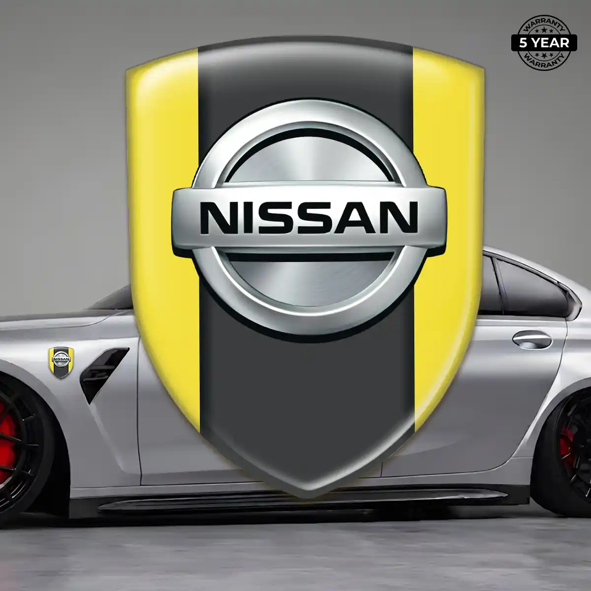 Nissan Crest Logo Emblem Opulent Line