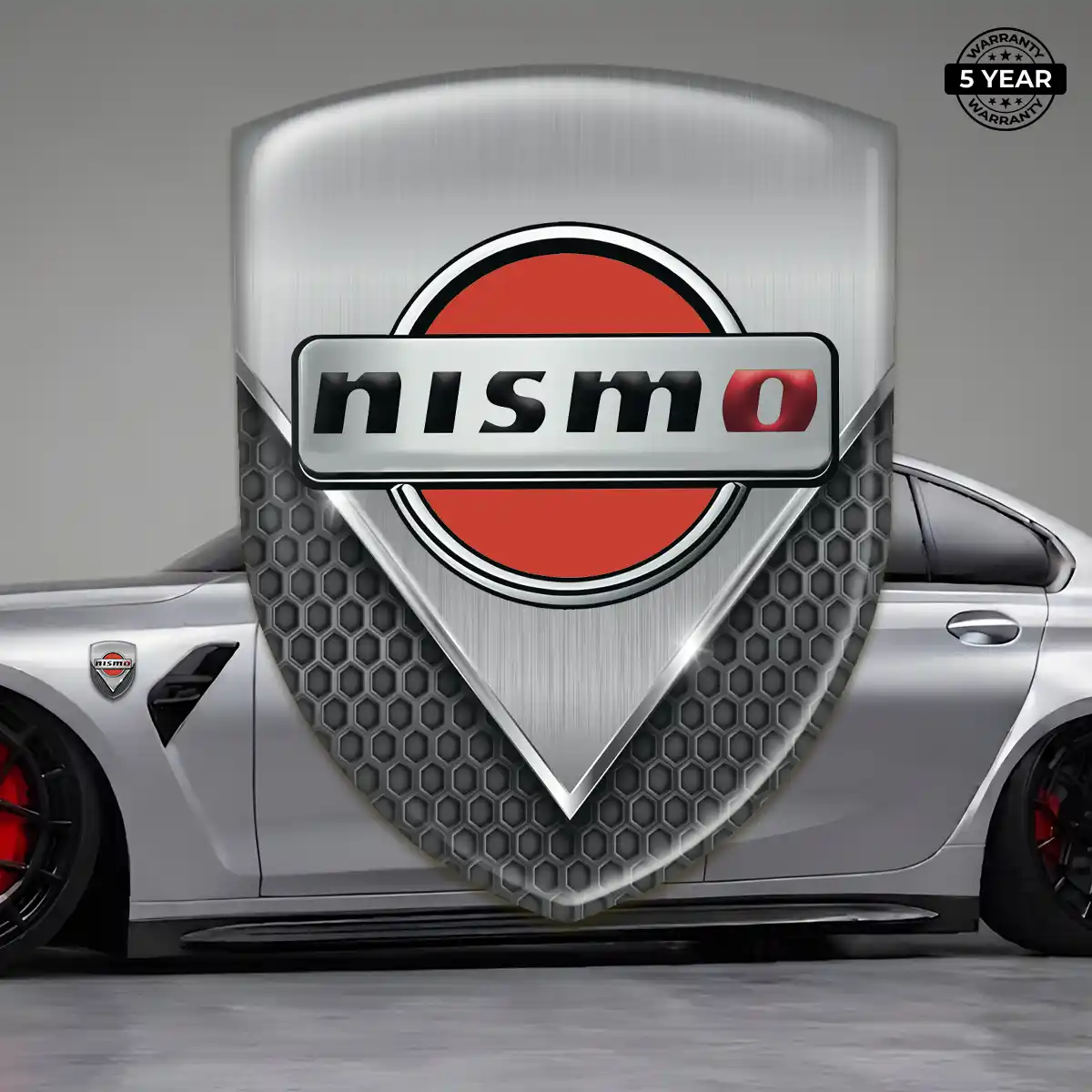 Nissan Crest Logo Emblem Outer Style