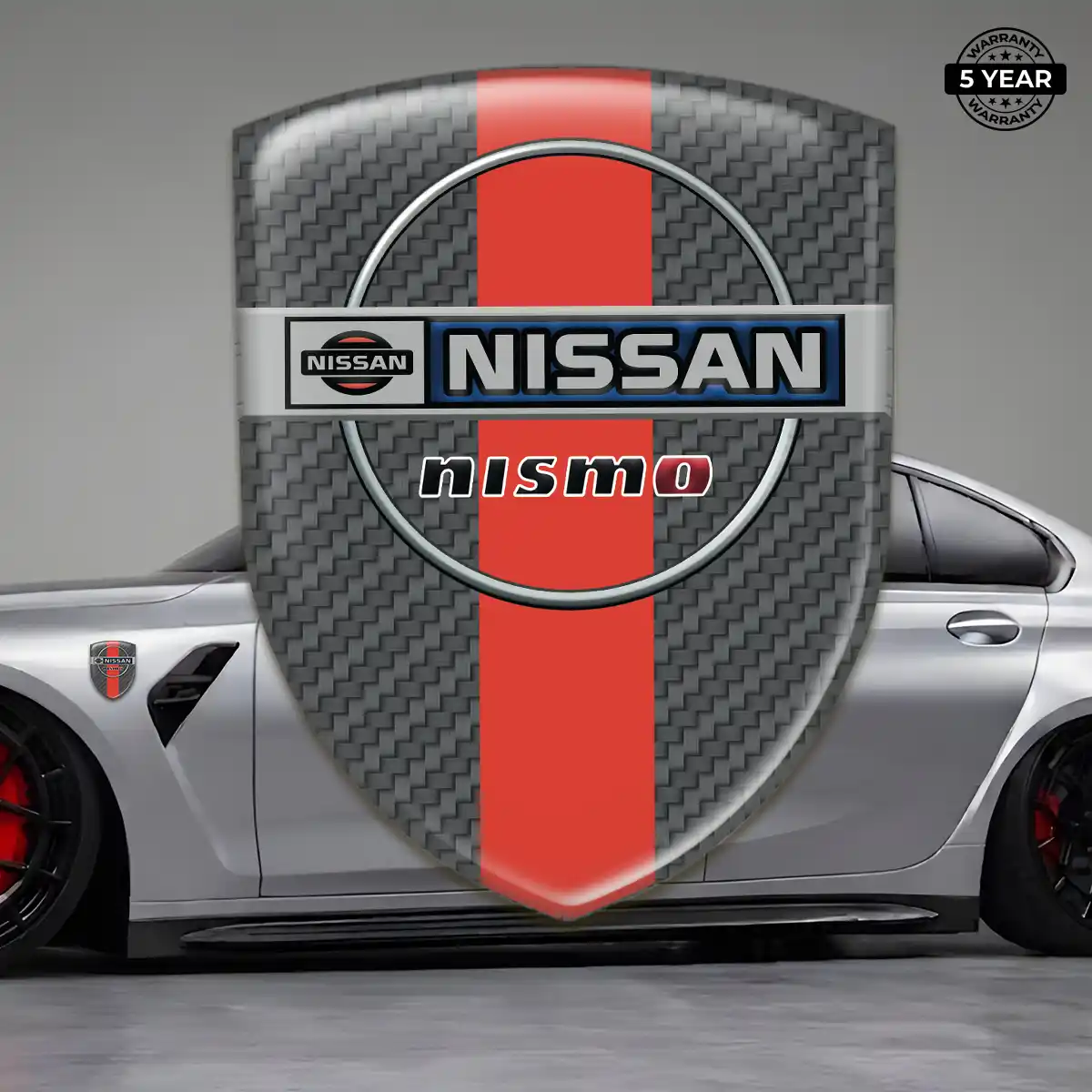 Nissan Crest Logo Emblem Performance Style