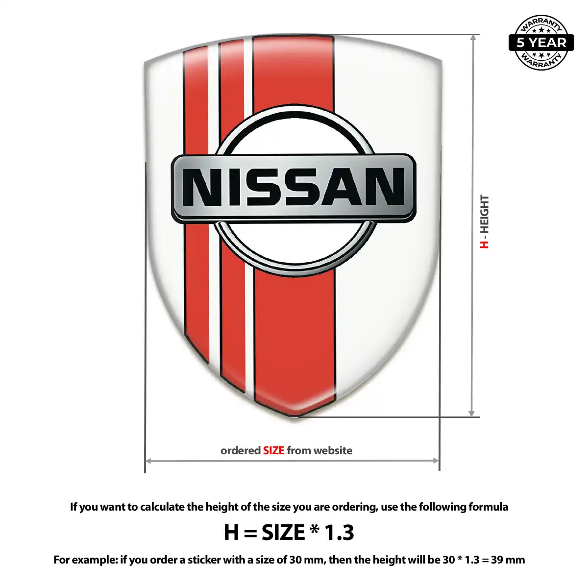 Nissan Crest Logo Emblem Prestige Line