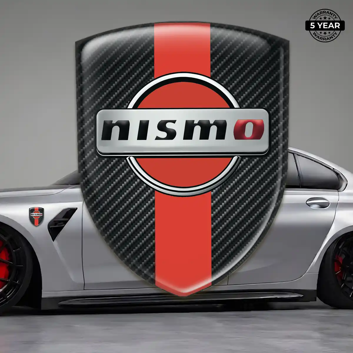 Nissan Crest Logo Emblem Refined Design