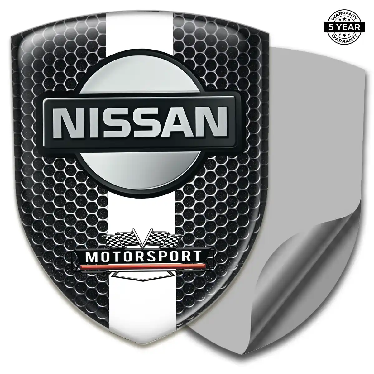 Nissan Crest Logo Emblem Resin Luxe