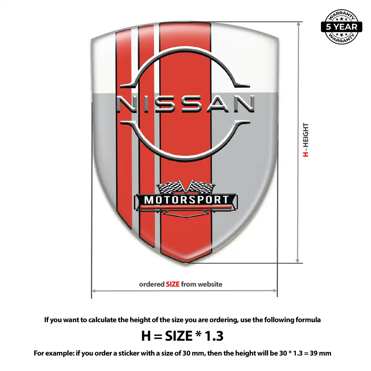 Nissan Crest Logo Emblem Street Tuning