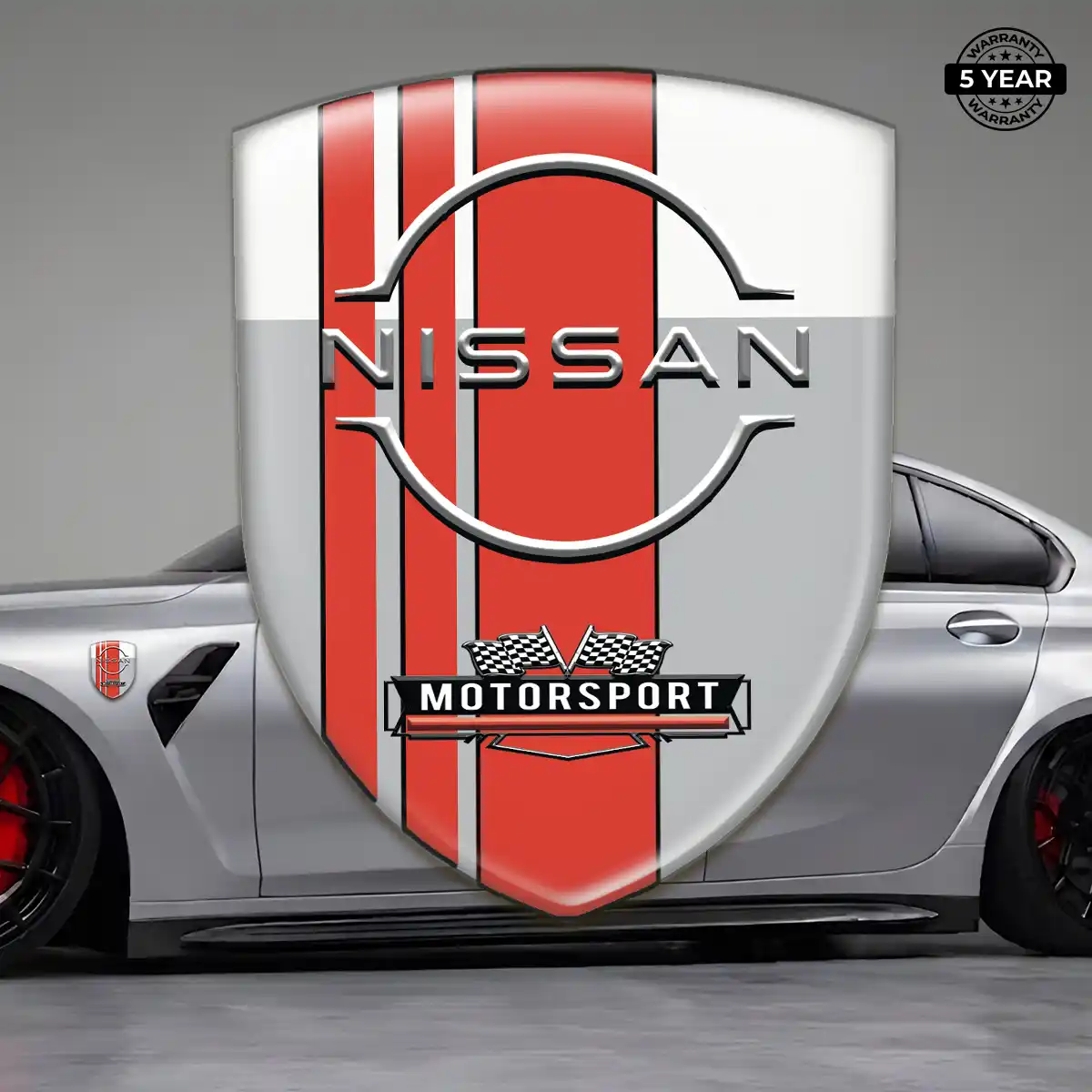 Nissan Crest Logo Emblem Street Tuning
