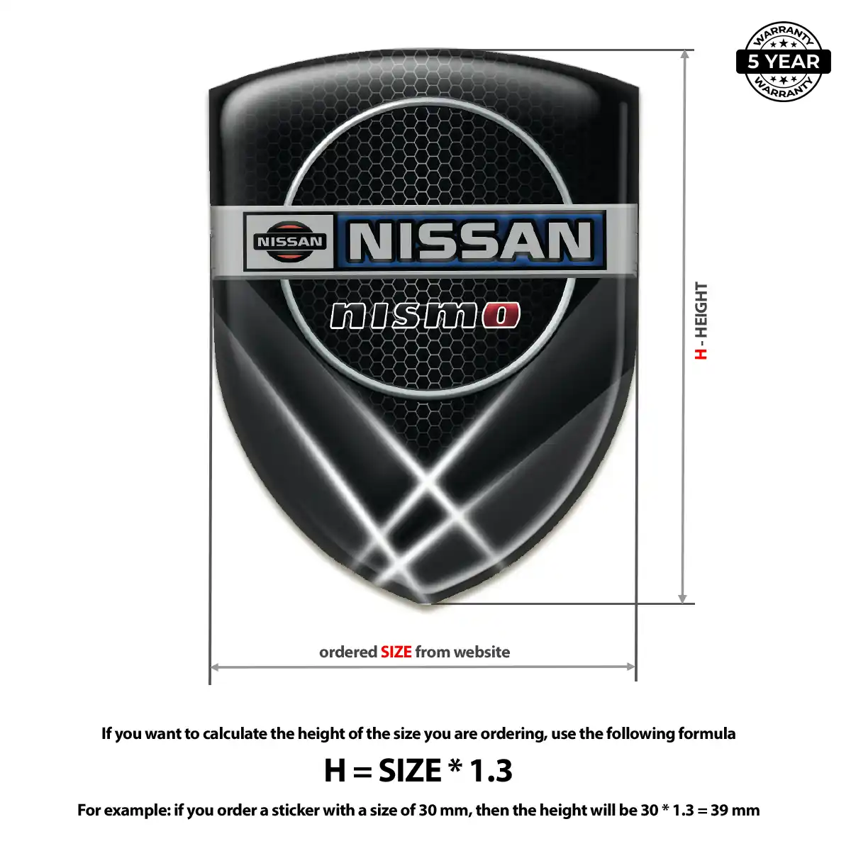 Nissan Crest Logo Emblem Superior Craft